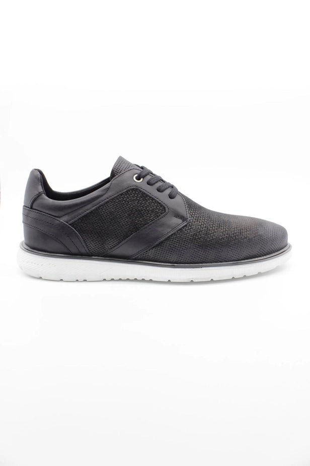 IMZA Men's Nubuck Leather Lace-Up Casual Shoes – 1033250150