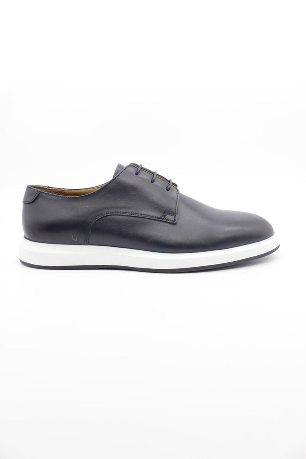 100% Genuine Leather Lace-Up Casual Shoes with EVA Sole (Model 1033250154)