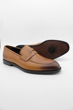 Camel 100% Leather Laceless Buckle Classic Shoes 1033250259