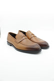 Camel 100% Leather Laceless Buckle Classic Shoes 1033250259