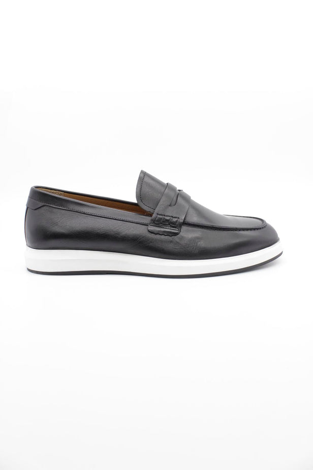 100% Leather Laceless Casual Shoes 1033250155