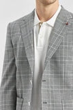 IMZA Men's Checked Slim Fit Stretch Classic Blazer – 1002240115