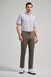 Indigo Blue Cotton Comfort Fit Jogger Pants with Side Pockets (Model 1003250110)