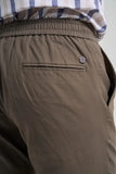 Indigo Blue Cotton Comfort Fit Jogger Pants with Side Pockets (Model 1003250110)