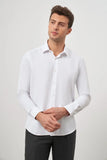 IMZA Men's Self-Patterned Dobby Slim Fit Classic Shirt – 1004245152
