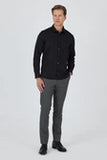IMZA Men's Self-Patterned Dobby Slim Fit Classic Shirt – 1004250194