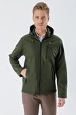 IMZA Men's Hooded Slim Fit Casual Jacket – 1007235163