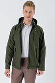 IMZA Men's Hooded Slim Fit Casual Jacket – 1007235163