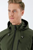IMZA Men's Hooded Slim Fit Casual Jacket – 1007235163
