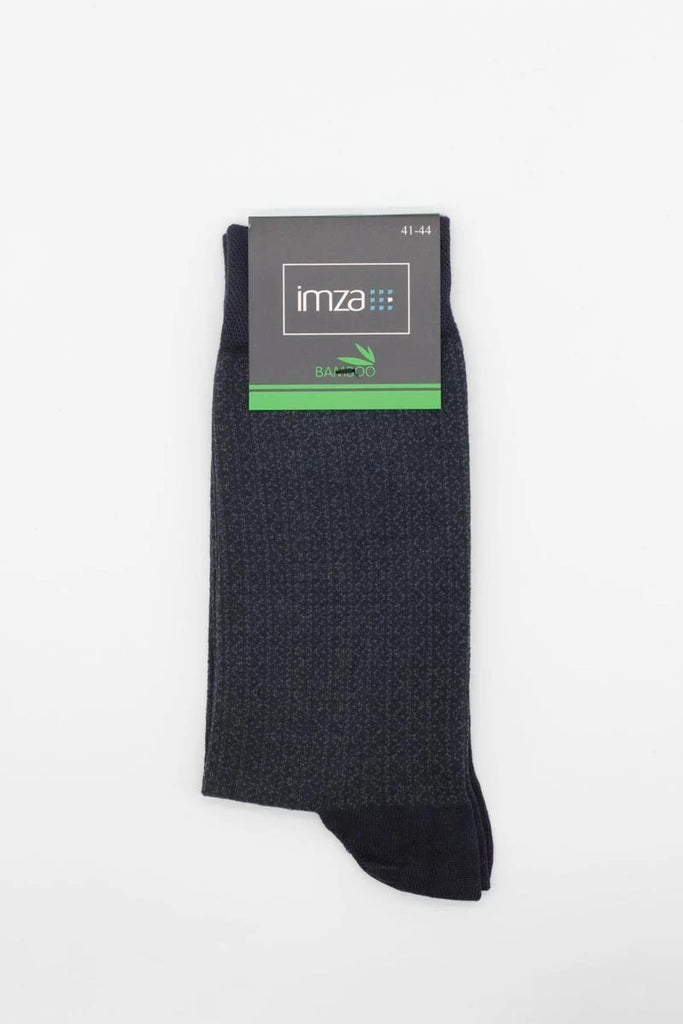 IMZA Men's Patterned Bamboo Crew Socks – 1060245102