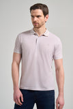 Short Sleeve Printed Piqué Polo Collar Pocketless Flexible Casual Slim Fit T-Shirt 1011250151