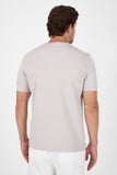 Short Sleeve Crew Neck Pocketless Cotton Casual Slim Fit T-Shirt 1011250165