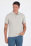 Short Sleeve Polo Collar Pocket G Comfort T-Shirt 1011250173