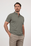 Short Sleeve Italian Collar Pocketless Standard Fit T-Shirt 1011260150