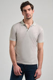 Short Sleeve Printed Piqué Polo Collar Pocketless Flexible Casual Slim Fit T-Shirt 1011250151