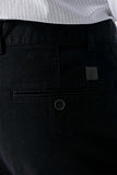 Side Pocket Textured Slim Fit Chino Trousers 1003235117