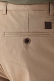 Side Pocket Textured Slim Fit Casual Chino Trousers 1003230173