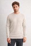 Long Sleeve Crew Neck Plain Cotton Comfort Fit Sweatshirt 1013255150