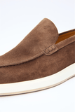MZA Men's Genuine Leather Suede Slip-On Shoes – 1033260157
