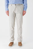 Linen Blend Elasticated Side Pocket Casual Comfort Fit Jogger Trousers 1003240159
