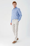 Linen Blend Elasticated Side Pocket Casual Comfort Fit Jogger Trousers 1003240159