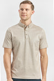 Slim Fit Mercerized Cotton Short Sleeve Casual T-Shirt 1011240164