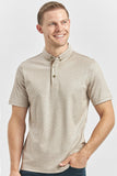 Slim Fit Mercerized Cotton Short Sleeve Casual T-Shirt 1011240164