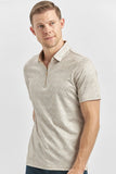 IMZA Men's Mercerized Slim Fit Casual Polo T-Shirt – 1011240159