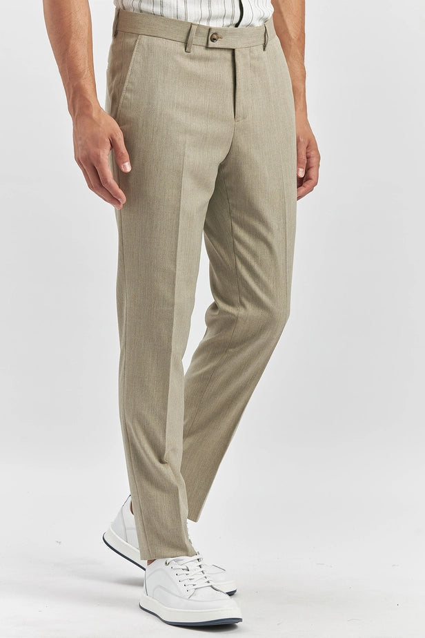 IMZA Men's Stretch Slim Fit Classic Trousers – 1003240165