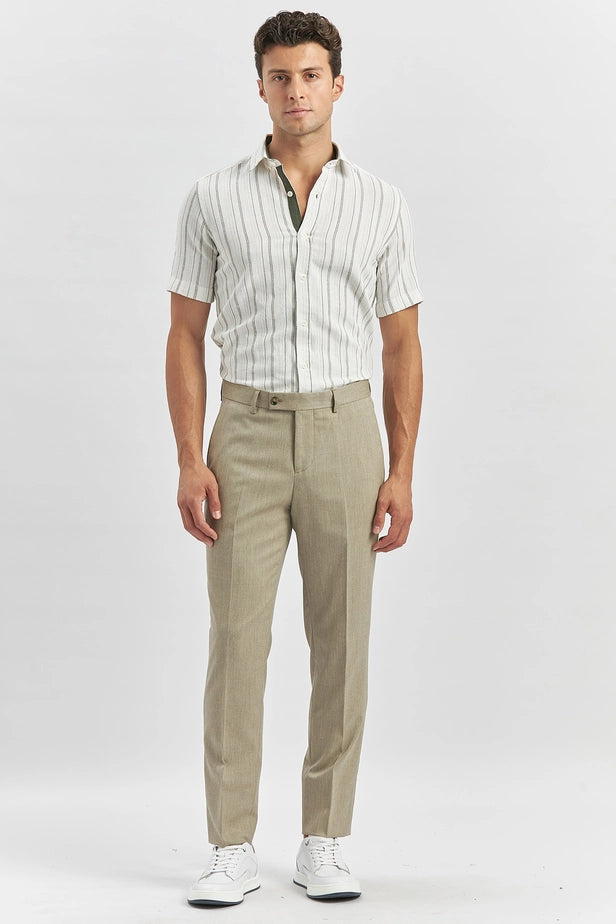 IMZA Men's Stretch Slim Fit Classic Trousers – 1003240165
