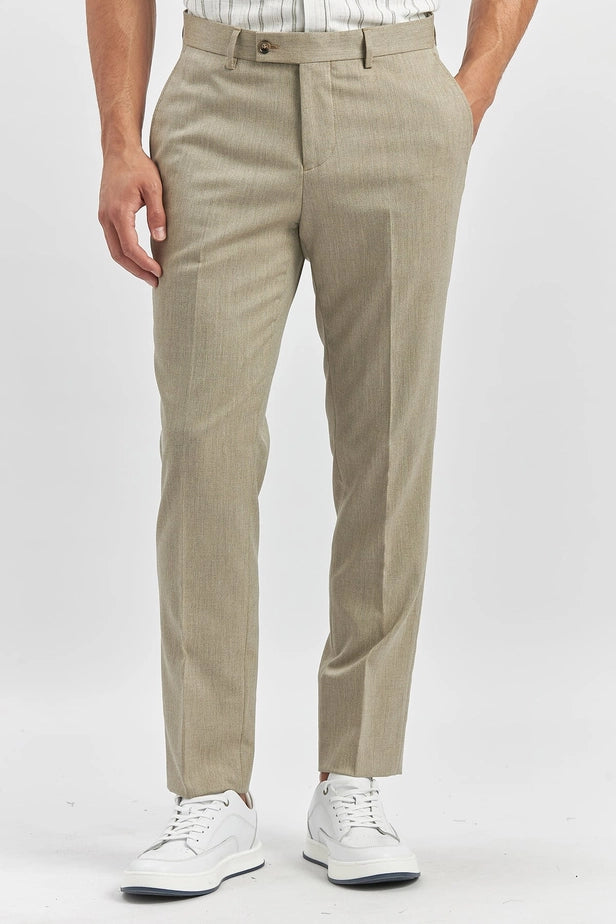 IMZA Men's Stretch Slim Fit Classic Trousers – 1003240165
