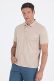 Short Sleeve Polo Collar Pocket G Comfort T-Shirt 1011250173