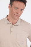 Short Sleeve Polo Collar Pocket G Comfort T-Shirt 1011250173