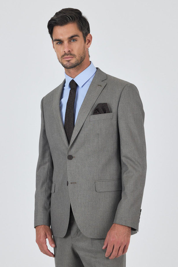 Mono Collar Flexible 6 Drop Comfort Fit Classic Suit 1001250152