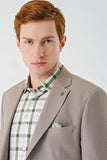 IMZA Men's Knitted Slim Fit Stretch Classic Blazer – 1002240138