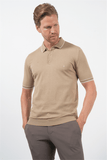 IMZA Men's Short-Sleeve Knitted Cotton Polo – 1012260151