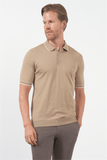 IMZA Men's Short-Sleeve Knitted Cotton Polo – 1012260151