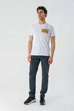 IMZA Men's Printed 100% Cotton Slim Fit Casual T-Shirt – 1011240180