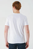 IMZA Men's Printed 100% Cotton Slim Fit Casual T-Shirt – 1011240165
