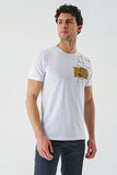IMZA Men's Printed 100% Cotton Slim Fit Casual T-Shirt – 1011240180