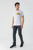IMZA Men's Printed 100% Cotton Slim Fit Casual T-Shirt – 1011240180