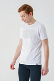 Short Sleeve Printed Crew Neck Pocket Slim Fit Cotton T-Shirt 1011240181