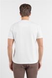 Short Sleeve Crew Neck Pocketless Standard Fit Knit T-Shirt 1011260151