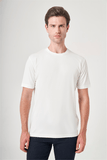 IMZA Men's Crew Neck Knitted Standard Fit Stretch T-Shirt – 1011260267