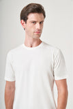 IMZA Men's Crew Neck Knitted Standard Fit Stretch T-Shirt – 1011260267