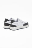 White 100% Leather Antique Lace-Up Casual Shoes 1033240155
