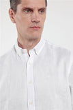 IMZA Men's 100% Linen Button-Down Slim Fit Shirt – 1004260161