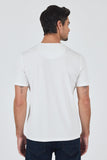 Short Sleeve Crew Neck Pocketless Cotton Casual Slim Fit T-Shirt 1011250165