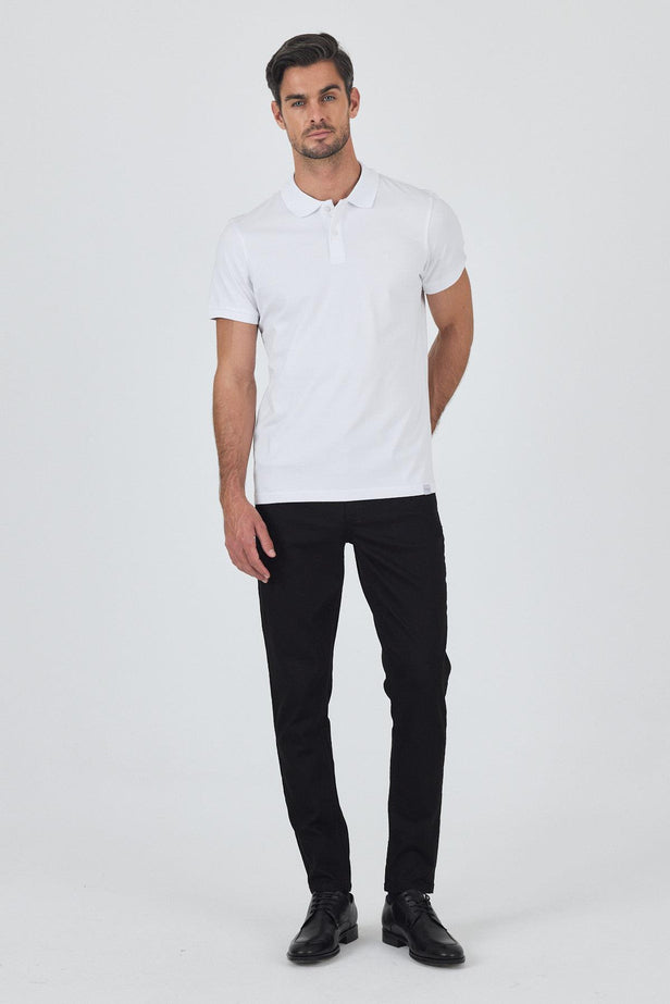 IMZA Men's 100% Cotton Piqué Slim Fit Polo T-Shirt – 1011250157