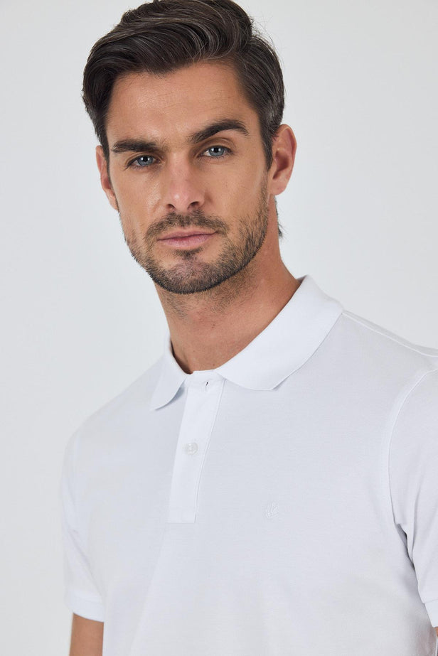 IMZA Men's 100% Cotton Piqué Slim Fit Polo T-Shirt – 1011250157